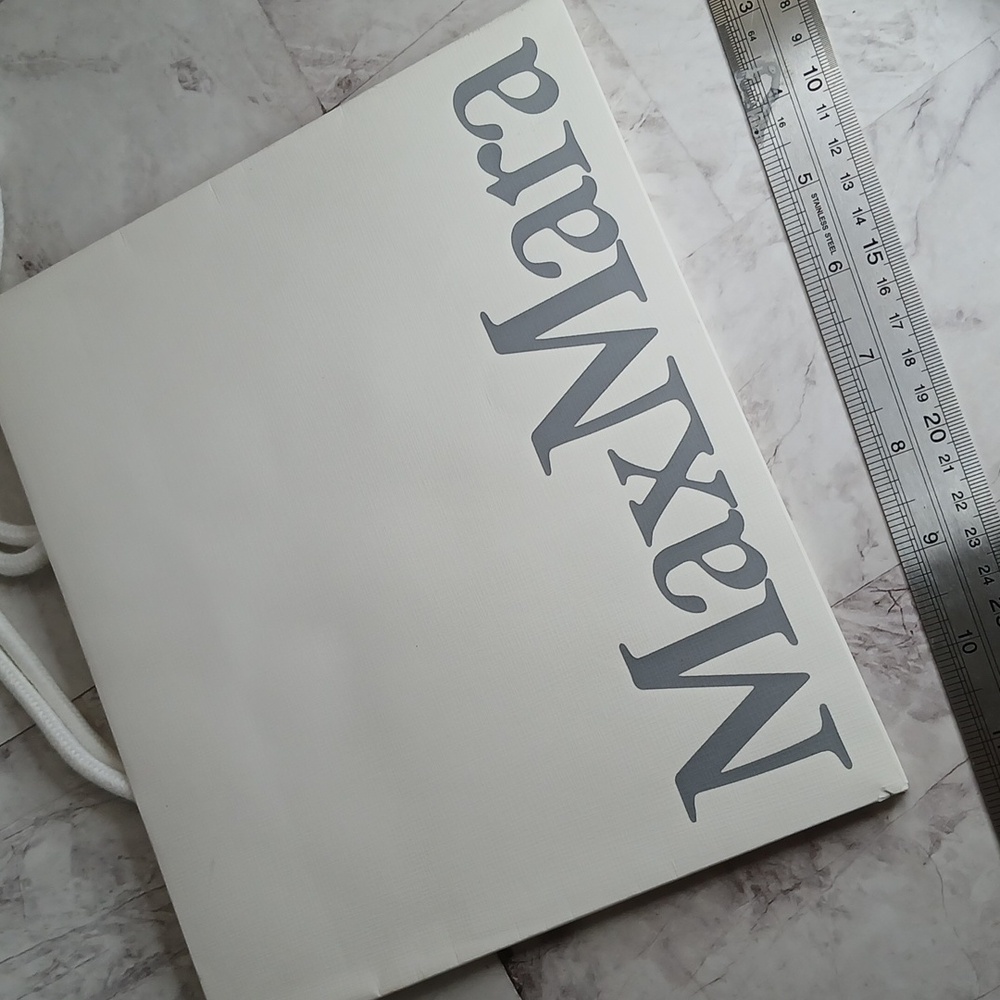 MaxMara White gift Bag, Small